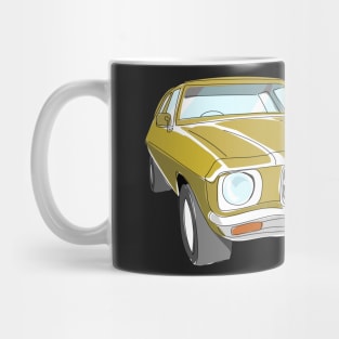 Golden Holden HQ - 70s muscle car Mug